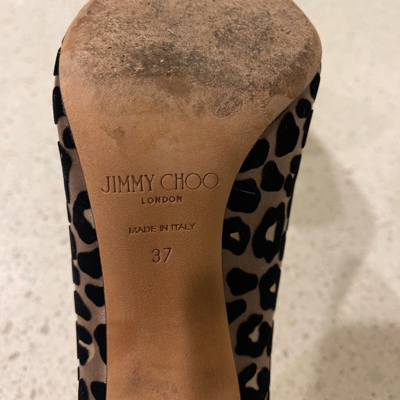 Jimmy Choo animal print size 37 pumps - Picture 5 of 5
